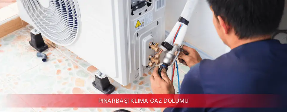 Pınarbaşı İlçemi Viessmann Klima Gaz Dolumu